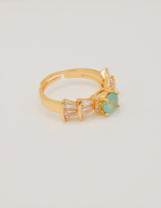 sea_mist_adjustable_ring_tilted_shell_view – premier jewelry canada adjustable ring with shimmering gemstone