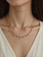 Stone Beads Necklace For Female  jewelry Biya Accessoires