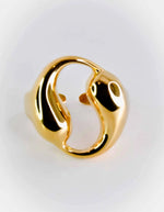Aurora Borealis Halo Resizable Ring For Female  jewelry Biya Accessoires