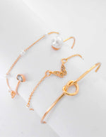 Pearl and butterfly bracelet styled with Montreal accessories