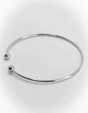 Solo Heart Minimal Elegant Bangle Set For Female  jewelry Biya Accessoires