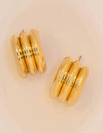Québec Quartz Studs Earring For Female  jewelry Biya Accessoires