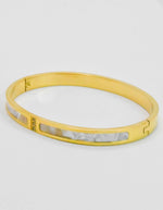 Stone Fusion Precise Fit Bangle For Female  jewelry Biya Accessoires