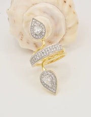 celestial_teardrop_twist_ring_indian_jewelry_canada