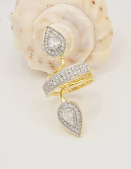 celestial_teardrop_twist_ring_indian_jewelry_canada