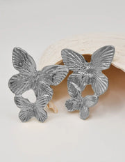 butterfly_earring_silver_finish_bold_textured_wings_clean_girl_jewellery