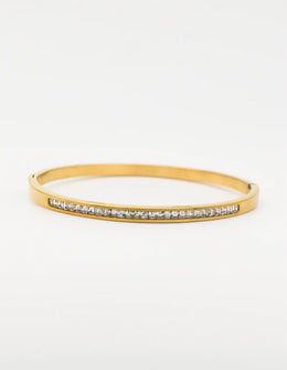 Embossed Bangle – Sparkle Stone Women's Jewelry Canada