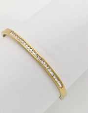 Embossed Bangle – Sparkle Stone Women's Jewelry Canada