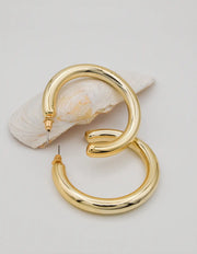 golden_charm_hoop_on_hoop_earrings canadian fashion jewellery close-up