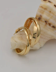 golden_glow_twist_dangles chic twisted gold hoops montreal jewellery