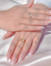 Engagement Ring – Iceberg Cove Circle Minimalist Canada