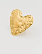 Pure Heart Ring for Women – 18K Gold Eternity Ring Design  jewelry Biya Accessoires