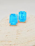 light_blue_gemstone_stud_earrings_gold_setting_minimalist_jewellery