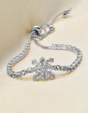 radiant_blossom_happy_face_bracelet_silver_flower_design_with_canadian_jewelry_style