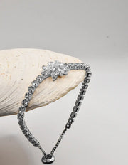 radiant_blossom_happy_face_bracelet_delicate_adjustable_silver_bracelet_canada