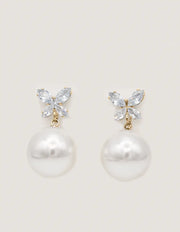 pearl_drop_earrings butterfly crystal design montreal minimalist jewellery